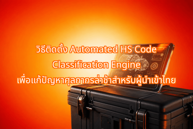 How Deploying an Automated HS Code Classification Engine Solves Thai Customs Delays
