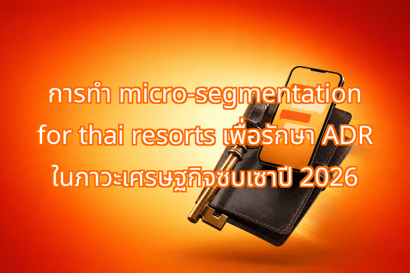 Micro-Segmentation for Thai Resorts: How to Maintain ADR in a Sluggish 2026 Economy