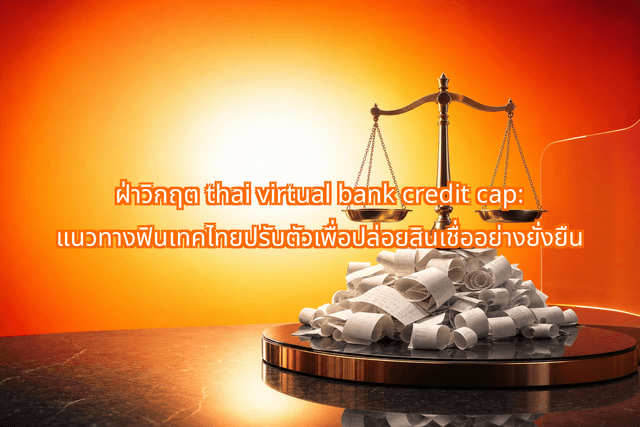 Navigating the thai virtual bank credit cap: Asset-Light Playbook for Thai Fintechs