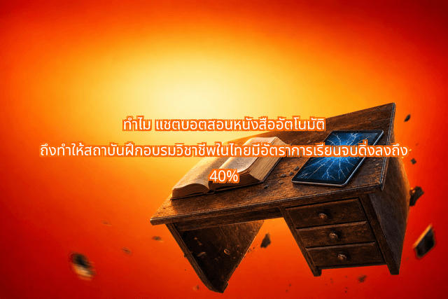 Why Automated Chatbot Tutors Trigger a 40% Drop in Graduation Rates for Thai Professional Academies
