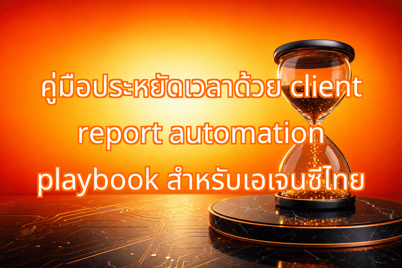 The Low-Code Client Report Automation Playbook for Thai Agencies