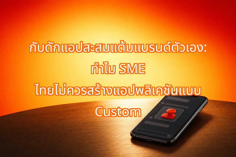 The Custom Mobile Loyalty Apps Trap: Why Thai SMBs Waste Millions on Proprietary Code