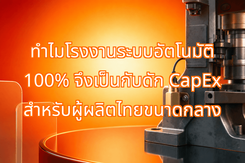 Why Fully Automated Lights-Out Factories Are a CapEx Trap for Mid-Sized Thai Manufacturers