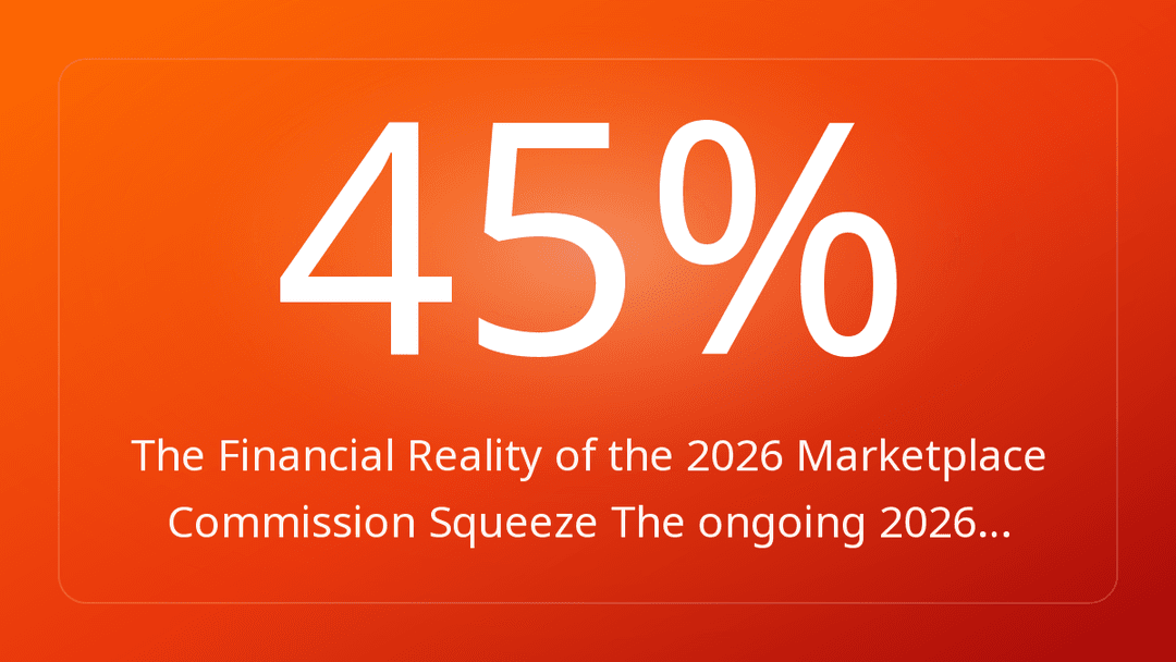 The Financial Reality of the 2026 Marketplace Commission Squeeze The ongoing 2026…