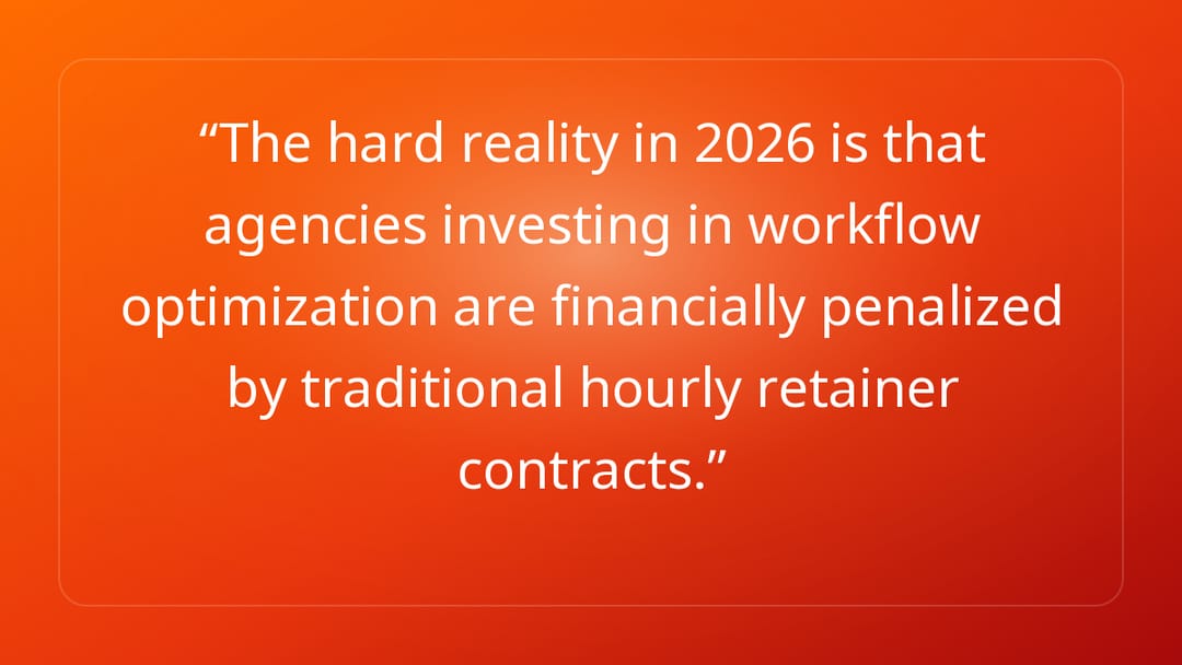 The hard reality in 2026 is that agencies investing in workflow optimization …