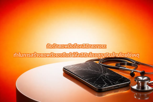 ปัญหาแอพมือถือเฉพาะสำหรับคลินิกเอกชนในปี 2566