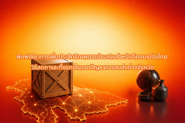 Thai E-Commerce Checkout Optimization to Reduce Cart Loss