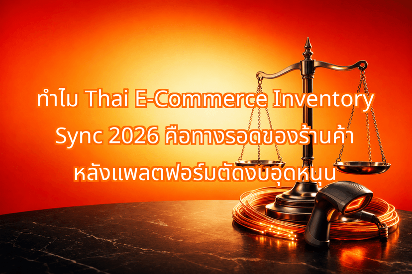 Why Thai E-Commerce Inventory Sync 2026 is Crucial After Platform Subsidy Cuts