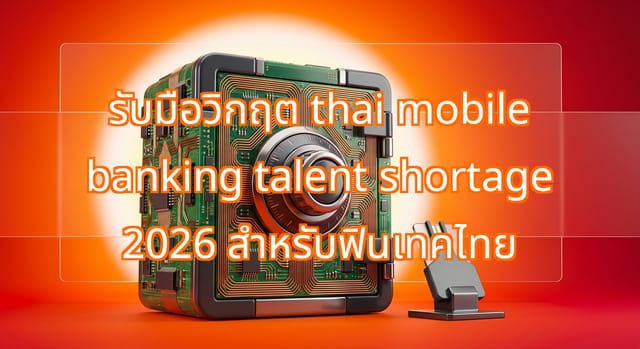 Managing Thai Mobile Banking Talent Shortage 2026 in Fintech