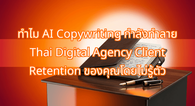 Why AI Copywriting Is Killing Your Thai Digital Agency Client Retention