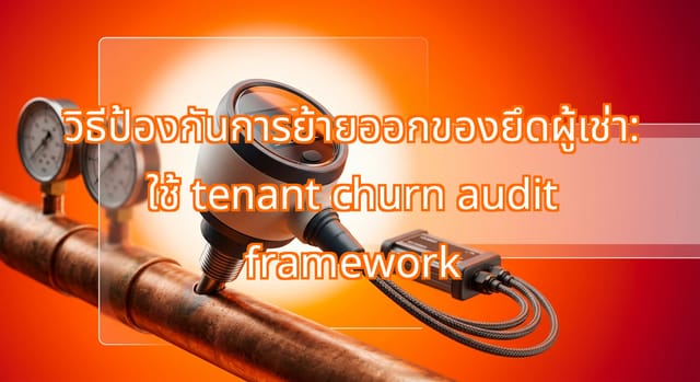 การตรวจสอบ tenant churn: กรอบบำรุงรักษา 4 ขั้นสำหรับอสังหาในกรุงเทพฯ
