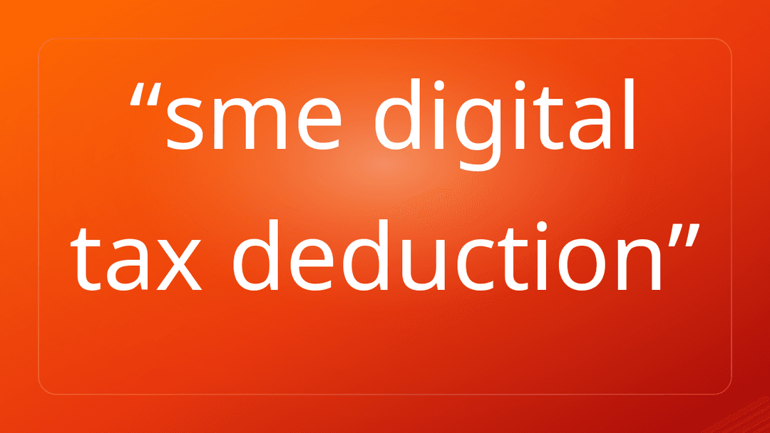 sme digital tax deduction