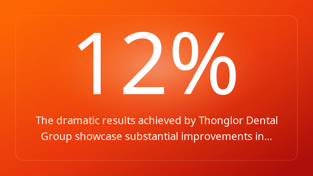 The dramatic results achieved by Thonglor Dental Group showcase substantial improvements in…