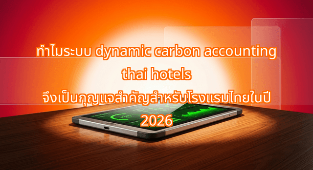 Why Dynamic Carbon Accounting Thai Hotels Are Winning Premium MICE Bookings in 2026