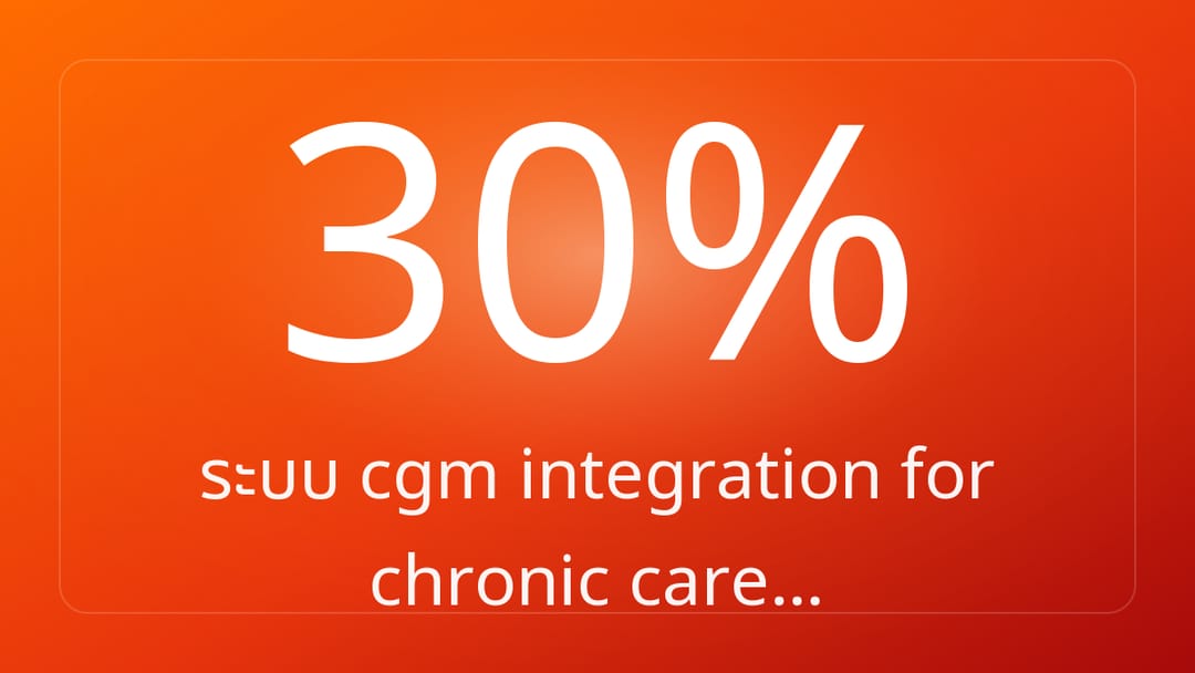 ระบบ cgm integration for chronic care…