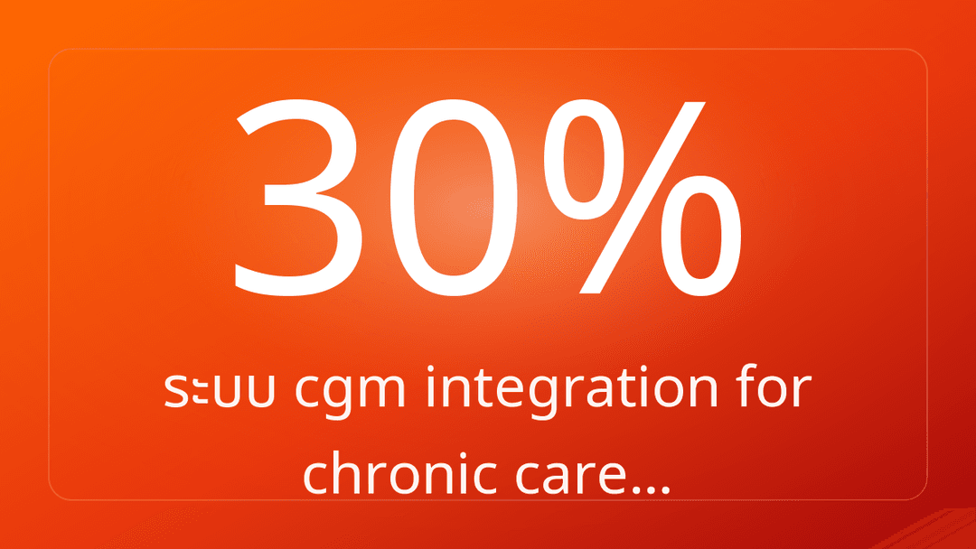 ระบบ cgm integration for chronic care…