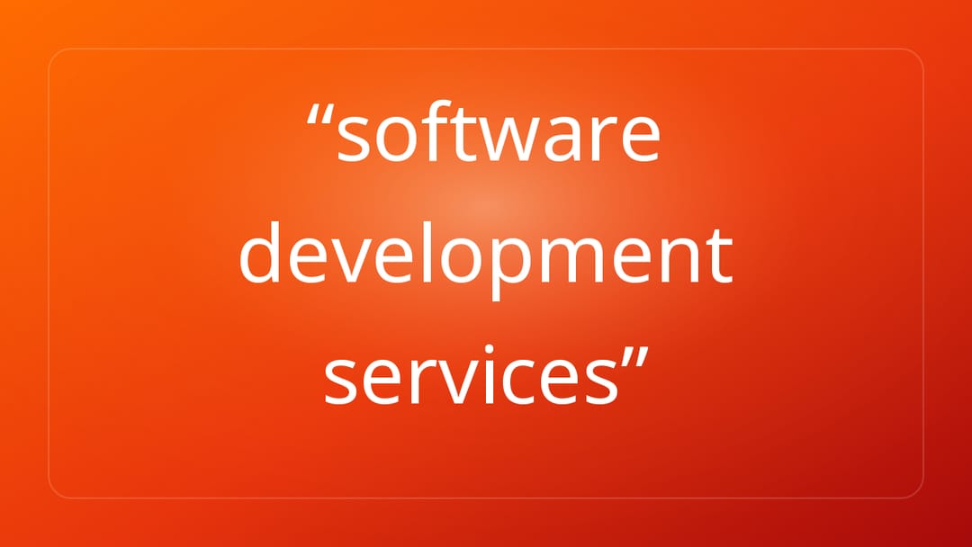 software development services