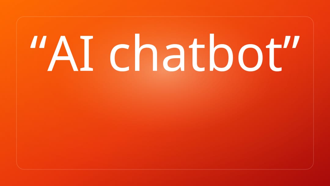 AI chatbot